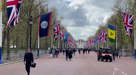 King Charles Coronation preparations in London