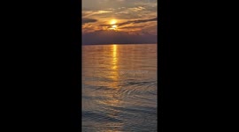 sunset sea nature water clouds sun landscape beach sky summer.