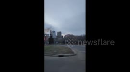 Canada: Large Fire Erupts Near Hotel Macdonald In Downtown Edmonton