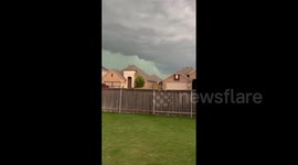 US: Thunderstorms Move Through Austin, Central Texas