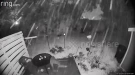 US: Low-Pressure System Brings Heavy Overnight Rain To Nashville, TN