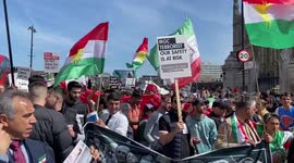 Thousands march demanding that IRGC is proscribed by the UK