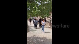Obamas, Steven Spielberg visit Spain’s Monastery of Montserrat