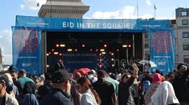 Eid in the Square, Trafalgar Square - Central London