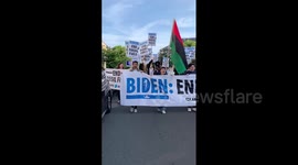 US: Climate Activists Protest Outside White House Correspondents’ Dinner 2