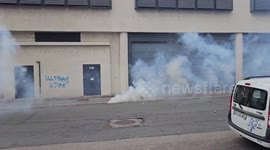 France: Police Deploy Tear Gas During Int’l Worker’s Day Protests In Lyon