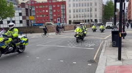 Crowds start to gather for massive May Day march in London