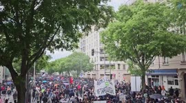 France: Thousands Join Labor Day Protests In Lyon 2