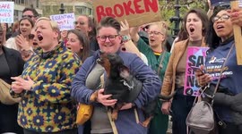 NHS strike May 1st st Thomas hospital