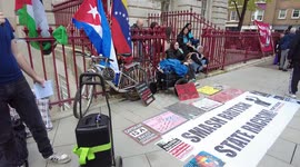 Anti-imperialism fight for socialism on the International Workers' Day, London, UK