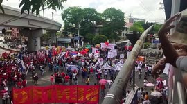 Philippines: Labor Groups Stage International Labor Day Protest