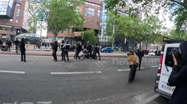 France: May 1 Protest Turns Violent In Toulouse