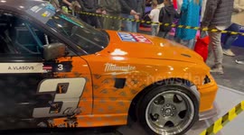 Exhibition of different car brands called Autoexotica. This event was held in Riga, Latvia.