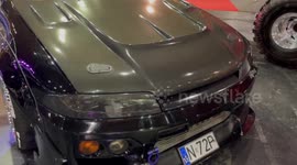 Autoexotica - an exhibition of different car brands. The event was held in Riga, Latvia