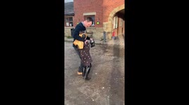 Loving Parents surprise their daughter with a pony of her own
