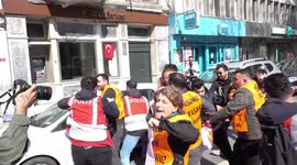 Arrests made as police and protesters clash during Labour Day rally in Istanbul