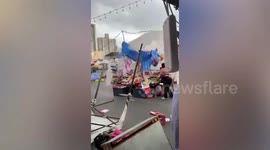 Storm slams into market as rainy season arrives in Thailand