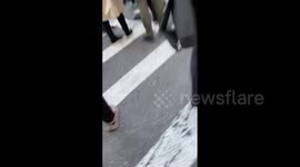 US: Climate Activists Protest Outside MET Gala In New York City 3