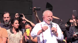 Sao Paulo, Brazil: President Lula Joins in Celebrating Labor Day