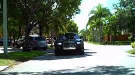 Rolls Roys ghost driving kendall miami