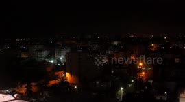 Smoke rises following Israeli air strikes in Gaza City