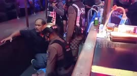 Drunk British tourist arrested over attack on Australian pensioner at strip club in Pattaya, Thailand