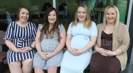 Four sisters are pregnant at the same time