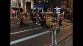 UK: Onlookers Witness Early Morning Rehearsals For King Charles III Coronation 2