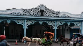 Recreation And Education Travel Of The Surakarta Kasunanan Palace In Surakarta City, Indonesia
