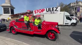 Londoners are protesting against the extension of the Ultra Low Emissions Zone