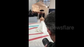 Pierpaolo Piccioli and Florence Pugh Attend Met Gala 2023 In NY, USA