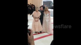 Lila Grace Moss, Kim Jones, Kate Moss At Met Gala 2023 In NY, USA