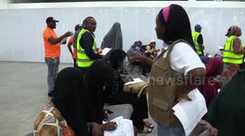 Situation At The Airport As Aircraft Evacuates Nigerian Students From Sudan