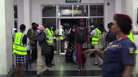 Aircraft Evacuates Nigerians Students From Sudan in Abuja, Nigeria