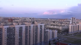 Flower full moon occurs in St Petersburg, Russia on May 5, 2023