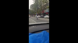 Teenage 'Ghost Rider' wows with stunning motorcycle skills on street