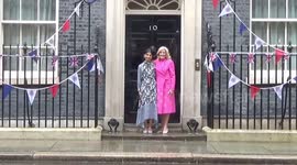 Jill Biden visits Downing Street before attending coronation