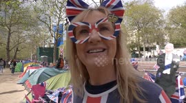 Italian woman among royal fans gathering for tomorrow’s Coronation