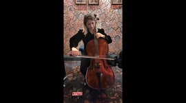 Benan Ayvaz is a cellist zhe performance amazing at London, UK.