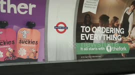 King Charles tells London Underground passengers to 'mind the gap'