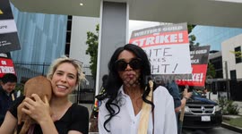 WGA Writers Strike in Hollywood