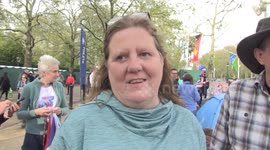 Royal fans on The Mall give their opinion on Harry attending the Coronation without Meghan