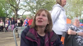 Royal fans on The Mall in London asked whether they would be pledging allegiance to King Charles III