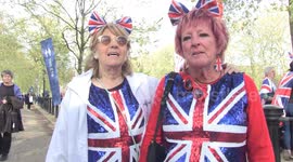 'My least favourite is Andrew': Royal fans on the Mall in London give their views on royal family