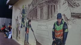 Compilation of some of the best street art in Bangkok, Thailand