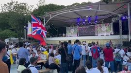 Picnic live-streaming of King Charles coronation held in Philippines