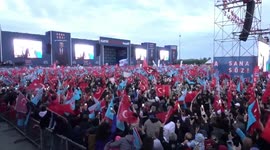 Hundreds of thousands of people attended Kemal Kılıçdaroğlu's Istanbul rally In Turkey