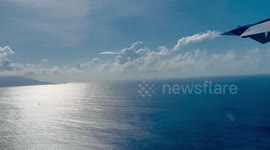Landing in Papeete, Tahiti - French Polynesia