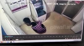 Man arrested after allegedly trying to break open ATM in western India