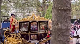 UK: Coronation Procession For King Charles III